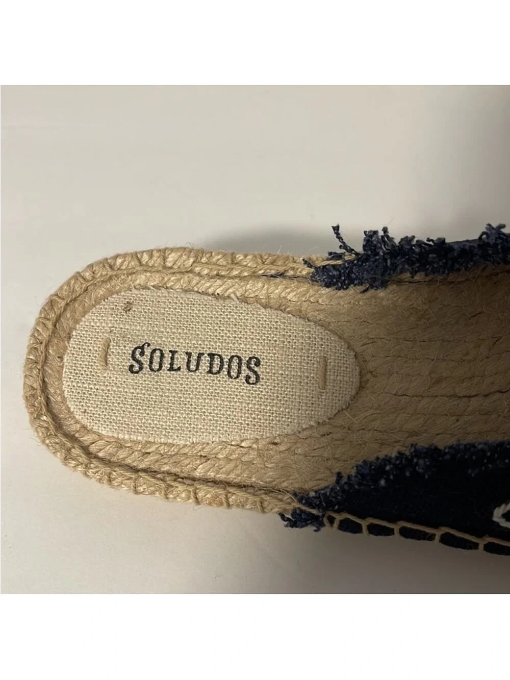 Soludos Espadrilles Slip on Flower Motif Summer Travel Beach vacation Size 8